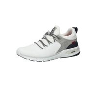 bugatti Sneaker Sportive Con Memory Foam Dal Design Sportivo, Lacci Elastici, Traspiranti, Sneaker Uomo, Bianco, 40 EU