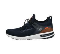 bugatti Sneaker Sportive Con Memory Foam Dal Design Sportivo, Lacci Elastici, Traspiranti, Sneaker Uomo, Blu Scuro, 40 EU