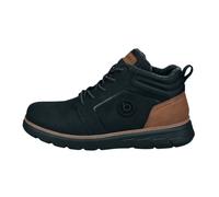 Bugatti - Stivaletti stringati con pannelli - - Shoes - Uomo - Nero - 41 EU
