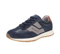 Bugatti Timon - Sneakers Basse In Suede Blu - Taglia 43 [28.7cm] Scarpe Uomo