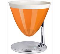 BUGATTI, Uma, Bilancia da Cucina Digitale con Timer, Display Elettronico, Ciotola Pesa Alimenti Rimovibile, Portata Massima 3kg, Design Elegante (Arancio)