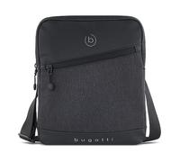 bugatti Universum - Borsa a Tracolla Uomo Piccola Mini Messenger Compatta ed Elegante - Nero