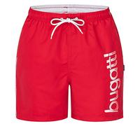 Bugatti Uomo Giovanni Men, Pantaloncini da bagno 428969, Colore: rosso, 5XL