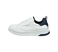 bugatti Uomo Scarpe da ginnastica con memory foam e assorbimento degli urti, Bianco, 46 EU