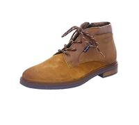 bugatti Uomo Scarpe da Lavoro in Pelle con impregnazione di Lunga Durata e vestibilità Extra Ampia, Cognac 2, 45 EU