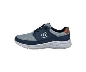 bugatti Uomo Sneakers in Mesh, Scarpe da Ginnastica Traspiranti, Lacci Elastici, Blu Blu Scuro, 45 EU