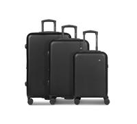 BUGATTI _Valencia_2.0_Parent, Nero , Kofferset + (3-teilig), Bagaglio rigido