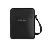 bugatti Valencia Mini Borsa Borsa a tracolla Vera Pelle 17 cm nero