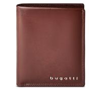 bugatti Valencia Portafoglio Protezione RFID Vera Pelle 12 cm marrone