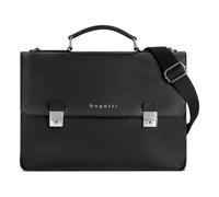 bugatti Valencia Valigetta Vera Pelle 37 cm Vano porta PC nero