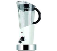 BUGATTI, Vela Evolution, Frullatore Elettrico per Frullati e Smoothie, Funzione Tritaghiaccio Inclusa, 4 velocità, Capacità 1.5 litri, 500 W, Design Innovativo (Bianco)