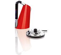 BUGATTI, Vera, Bollitore Elettronico con regolazione della temperatura e timer, Capacità 1.75 litri, 2400 W, Acciaio Inox (Rosso)