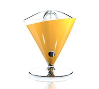 BUGATTI, Vita, Spremiagrumi Elettrico, Velocità 90-95 rotazioni al minuto, Capacità 0.6 litri, Filtro in Acciaio Inox, 80 W, Design Elegante, Colore giallo