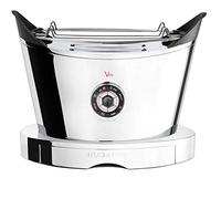 CASA BUGATTI - Tostapane 13-VOLOCR a 2 Fette Potenza 930 W Colore Cromato - SPEDIZIONE GRATUITA