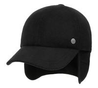 Bugatti Windstopper Gore Cappellino da baseball, invernale, da donna/uomo, made in the EU, chiusura posteriore, con ombrello, ombrello, Nero , XL