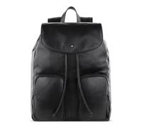Bugatti Romeo Zaino nero, pelle, uomo, 17L