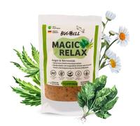 BugBell Topping vegetale per cani da 200 g, in caso di ansia e nervosismo, facilmente tollerabile e delicato sullo stomaco, ipoallergenico e vegetale, con canapa, spinaci, finocchio, camomilla