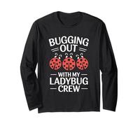 Bugging out con il mio equipaggio coccinella Ladybug Teacher Maglia a Manica