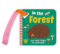 Buggy Book with Felt Flaps - In the Forest | Chunky Pram Book for Babies | 6 Spreads of Bright Woodland Scenes