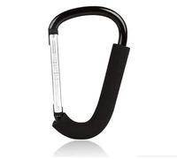 Buggy Ganci Moschettone, Passeggino Carrozzina, Passeggino clip, alluminio custodia supporto, Stroller Hooks,16 * 10cm(6.3"*3.9")