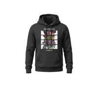 Bughyprint Felpa Cappuccio Uomo con Tascone Bundle Rock Gorillaz Rock Metal Heavy Metal Punk Merch 2027