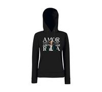 Bughyprint Felpa con Cappuccio Donna Achille Lauro Amor Abbracciami 2026