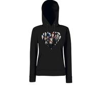 Bughyprint Felpa con Cappuccio Donna LA Sad 2025 Edizione Limitata, M