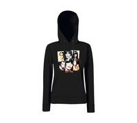 Bughyprint Felpa con Cappuccio Donna Renato Zero AUTORITRATTO Tour 2024, L