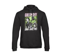 Bughyprint Felpa con Cappuccio Uomo Green Day Merch Limited Edition 2026, M