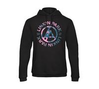 Bughyprint Felpa con Cappuccio Uomo Rock Alternativo Logo Linkin Park from Zero World Tour 2025, S