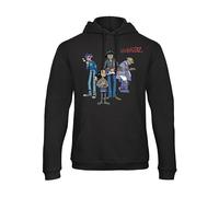 Bughyprint Felpa con Cappuccio Uomo Rock Band Bundle Gorillaz