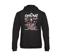 Bughyprint Felpa con Cappuccio Uomo Shining Jack Nicholson Film Cult Vintage, L