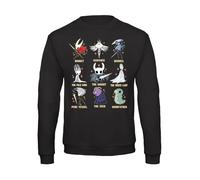 Bughyprint Felpa Girocollo Unisex Hollow Knight SILKSONG Merch 2026, S