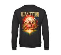 Bughyprint Felpa Girocollo Unisex LED Zeppelin New 2026 Merch Limited Edition, XXL