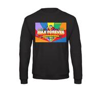 Bughyprint Felpa Girocollo Unisex Max Forever Max PEZZALI 883 STADI 2023 2024, M