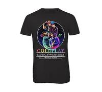 Bughyprint Tshirt Maglia Maglietta Coldplay Music of The Spheres Tour 2024 Stadio Olimpico Roma 2024 Edizione Limitata, M