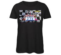 Bughyprint Tshirt Maglia Maglietta Cotone Donna Casual Girocollo 883 Max PEZZALI Max Forever Grand Prix SECONDA Stagione 2025 Live Tour, XS