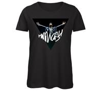 Bughyprint Tshirt Maglia Maglietta Cotone Donna Casual Girocollo Casual MARRACASH Marra STADI 2025 Edizione LIMITATISSIMA POCHISSIMI Pezzi Disponibili, XS