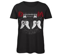 Bughyprint Tshirt Maglia Maglietta Cotone Donna Casual Girocollo Donna Depeche Mode DM Memento Mori Tour 2023, XS