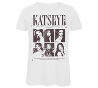 Bughyprint Tshirt Maglia Maglietta Cotone Donna Casual Girocollo KATSEYE 2026 Fan Support Merch Limited Edition K-Pop, L