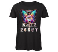 Bughyprint Tshirt Maglia Maglietta Cotone Donna Casual Girocollo Katy Perry The LIFETIMES Tour 2025, L