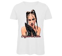 Bughyprint Tshirt Maglia Maglietta Cotone Donna Casual Girocollo Mare Fuori Fiction CE Sta O Mar for Bianca Origami ALL'ALBA Giulia Crazy J, S