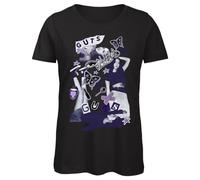 Bughyprint Tshirt Maglia Maglietta Cotone Donna Casual Girocollo Olivia Rodrigo Guts 2024