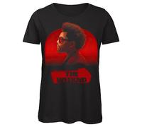 Bughyprint Tshirt Maglia Maglietta Cotone Donna Casual Girocollo The Weekend The Weeknd 2023 1, M