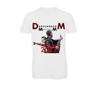 Bughyprint Tshirt Maglia Maglietta Depeche Mode DM Memento Mori Tour 2023 Bianco