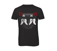 Bughyprint Tshirt Maglia Maglietta Depeche Mode DM Memento Mori Tour 2023 Nero Edizione Limitata, L