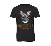 Bughyprint Tshirt Maglia Maglietta GOLDRAKE MAZINGA UFO Robot, M