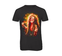 Bughyprint Tshirt Maglia Maglietta Janis Joplin 2 Limited Edition 2026, M
