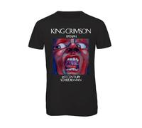 Bughyprint Tshirt Maglia Maglietta Uomo Bundle King Crimson Rock PROGRESSIVO, XXXL