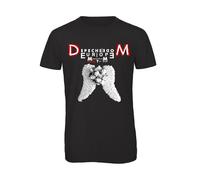 Bughyprint Tshirt Maglia Maglietta Uomo Depeche Mode World Tour 2024 Italy Italia Maglietta CELEBRATIVA Mono, L